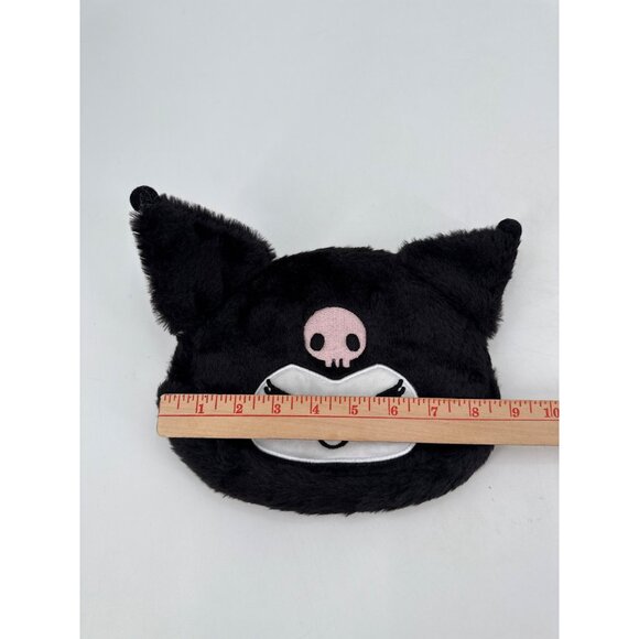 Kuromi Forever 21 Faux Fur Cosmetic Bag Sanrio New - Picture 7 of 8